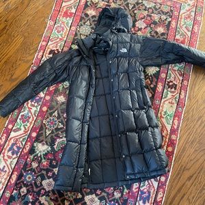 North face parka size small